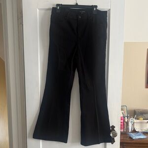 Good American Black Flare Jeans